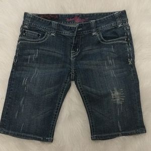 Rock and Roll Cowgirl Embellished Shorts